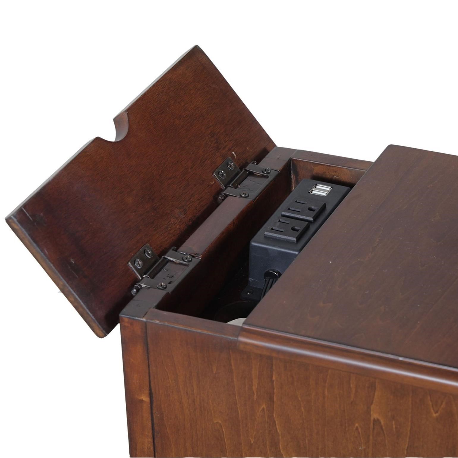 Powell Accent Furniture 15A2017HA Butler Hazelnut Accent Table